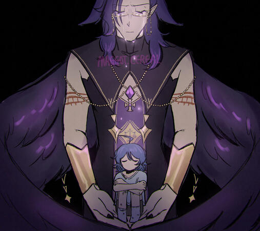 angel au kalego and iruma (April 2024)